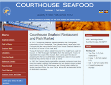 Tablet Screenshot of courthouseseafood.com